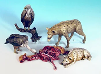 1/35 modern hayvan seti Reçine şekilli kalıp kitleri Minyatür gk Unassembly Boyasız  10