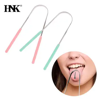 1 ADET Paslanmaz Çelik Dil Kazıyıcı Oral Dil Temizleyici Fırça Dil Diş Fırçası Ağız Hijyeni  10