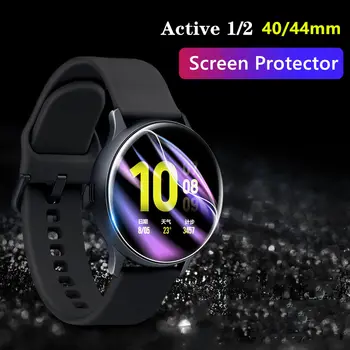 2 adet Tam film Samsung Galaxy saat aktif 2 Ekran Koruyucu 3D Ultra ince izle Active2 44mm 40mm Aksesuarları  10