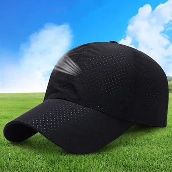 2022 Erkek Kadın Yaz İnce Hızlı Kuru beyzbol şapkası Açık Spor Nefes Güneş Koruyucu Sunhat Erkek Balıkçılık güneş şapkası Kpop Unisex  10