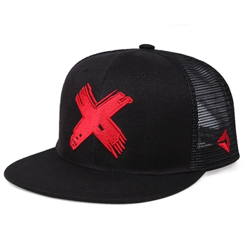 2022 Yeni erkek Şapka X Mektup Çift beyzbol şapkası Rapçi Düz Ağız Hip Hop Şapka Açık Nefes güneş şapkası Snapback Kap  10