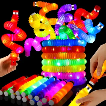 6 adet / grup parti floresan ışık kızdırma sopa bilezikler kolye Neon Glow parti malzemeleri düğün için renkli ışık tüpleri  10