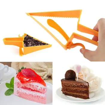 Ayarlanabilir Kek Bölücü Pişirme Aracı Üçgen kek bıçağı Manuel Kek Kesme Cihazı Kek Kesme Doğum Günü Partisi Malzemeleri  10