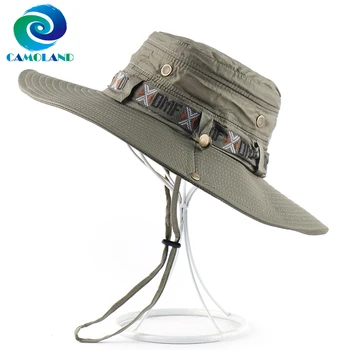 CAMOLAND Su Geçirmez Kova Şapka Erkekler Kadınlar İçin Açık balıkçılık şapkası Yaz UV Koruma güneş şapkası Erkek Panama Kap Kadın plaj şapkaları  10