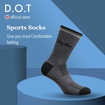 D. O. T 1 Çift Yüksek Kaliteli Spor Çorap Açık Yarış Bisiklet Çorap futbol çorapları Yürüyüş varis çorabı Trekking Çorap  10