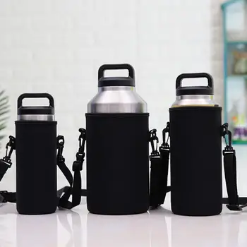 Dayanıklı Su Geçirmez şişe Kapakları Su şişe çantası Kılıfı Tutucu Taşıyıcı Kol Kapakları Yalıtımlı Çanta Kılıfı Omuz Askısı Kapağı  10