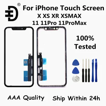 Dokunmatik Ekran iPhone X/XR / XS Dokunmatik Panel Sayısallaştırıcı iPhone XS İçin Max Dokunmatik Ekran iPhone 11 Pro Dokunmatik Cam Değiştirme  10