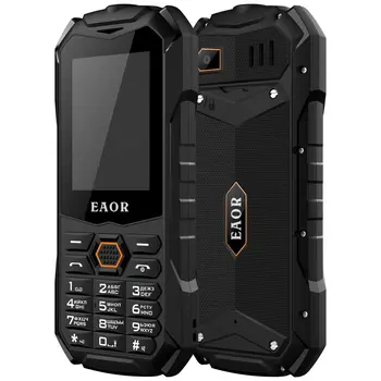 EAOR 2G İnce Sağlam Telefon IP68 Su Geçirmez Açık Tuş Takımı Telefonları 2000mAh Büyük Pil Çift SIM Özellikli Telefon Parlama Meşale  10
