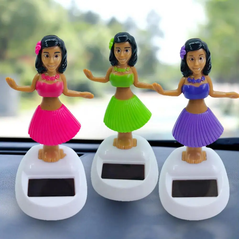Güneş Dans Plaj Kız Otomatik Salıncak Araba İç süsleme Pano dekor araba aksesuarları