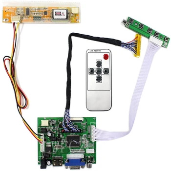 HDMI + VGA kontrol panosu Monitör Kiti için B170PW03 LTN170WX LP171WP4 LP171WX2 LCD LED ekran Denetleyici Kurulu Sürücüsü  2