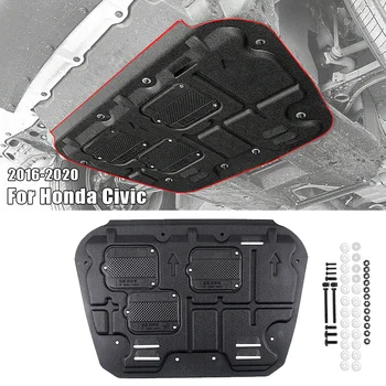 Honda Civic 2016-2020 için Motor Koruma Plakası Altında Sıçrama Kalkanı Çamur Çamurluk çamurluk örtüsü Siyah Araba Dış Çamurluk Gövde Kiti  10
