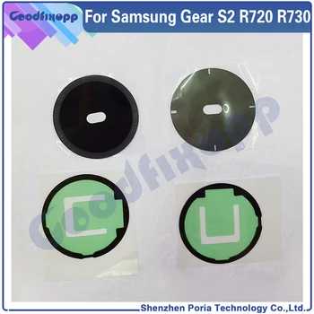 Koruyucu Cam Samsung Dişli S2 SM-R720 SM-R730 Klasik SM-R732 Arka Kapak Cam Lens Tamir Ve Değiştirme  10