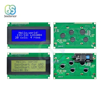 LCD2004 LCD 2004 Modülü Mavi Yeşil Ekran 20X4 Karakter LCD ekran Modülü HD44780 Denetleyici IIC / I2C Seri arabirim adaptörü  10