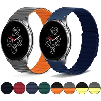 Manyetik Kayış Oneplus Smartwatch saat kayışı Silikon Bilezik için Bir Artı İzle Spor Yedek Bileklik Correa  10