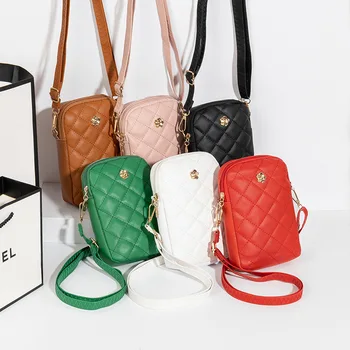 Moda Tasarımcısı Çantalar ve Çanta Kadınlar için Crossbody Çanta omuzdan askili çanta Kafes Desen Küçük postacı çantası Rahat Taşınabilir  10