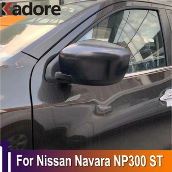Nissan Navara için NP300 ST 2014 2015 2016 2017 2018 2019 Yan Kapı dikiz aynası Kapağı Trimler Araba Aksesuarları Çıkartmalar  10
