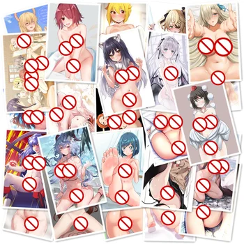 Yetişkin Anime Hentai Seksi Waifu Tavşan Kız Suncensored Posteri Çıkartmalar Gitar Bavul Dizüstü Çıkartmaları Graffiti Sticker Oyuncaklar Hediyeler  10